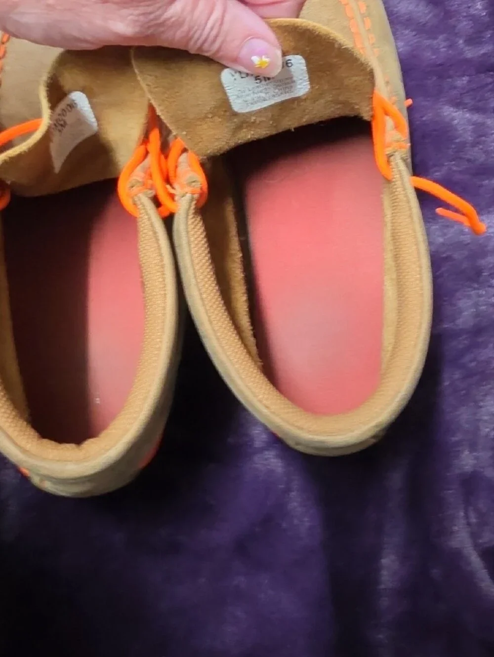 Twisted X Men's  Boots in Taupe with Orange Laces sz 5M